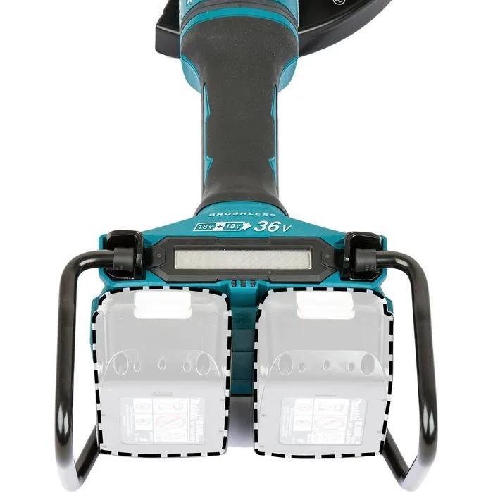 УШМ Makita DGA900ZKX2, защитный кожух, без аккумулятора, 18В — фото 3 из 5