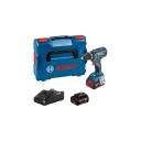 Дрель-шуруповерт Bosch GSR 18V-28, 2 x 4,0 Ah + L-Boxx (06019H410A)
