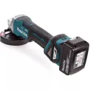 Угловая шлифмашинка Makita DGA517RTJ, бесщёточный двигатель, 125мм, 3000-8500об/мин