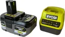 Набор аккумулятор и зарядное устройство Ryobi RB1840X + RC18120 RC18120-140X (18В; 4 Ач) 5133005091