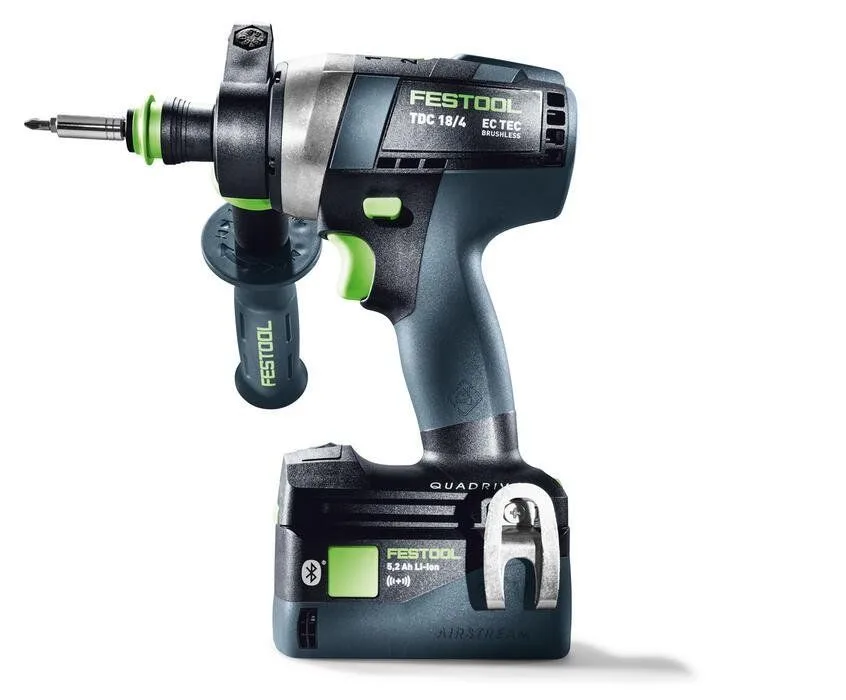 Аккумуляторная дрель-шуруповерт Festool QUADRIVE TDC 18/4 5,0/4,0 I-Plus 577649 — фото 5 из 9