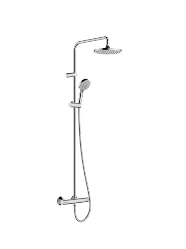 Душевая система для ванны, с термостатом, EcoSmart Hansgrohe Vernis Blend 26089000