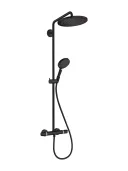 Душевой комплект Hansgrohe 26891670 черный матовый