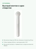 Смеситель для кухни GROHE Start 32441DC2 однорычажный, низкий излив, поворот 140°, суперсталь