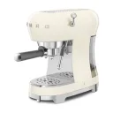 Кофеварка рожковая Smeg 50s Style ECF02CREU, 15 бар, 1350 Вт, термоблок, кремовая