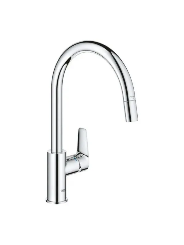 Смеситель для кухни Grohe Start Edge 30550000 с выдвижным изливом, хром