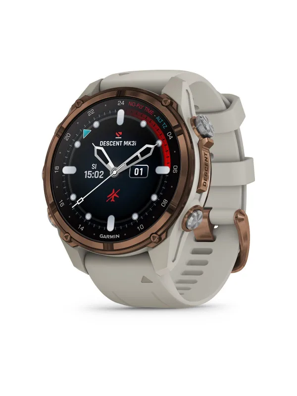 Смарт-часы для дайвинга Garmin Descent Mk3i 43 мм Bronze PVD