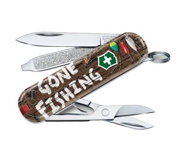 Мультитул Victorinox Classic SD Limited Edition 2020 Gone Fishing, 0.6223.L2005