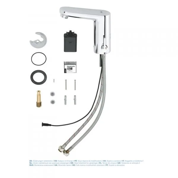 Смеситель для раковины 6V Grohe Eurosmart Cosmopolitan E 36327 001 (36327001) хром — фото 8 из 10