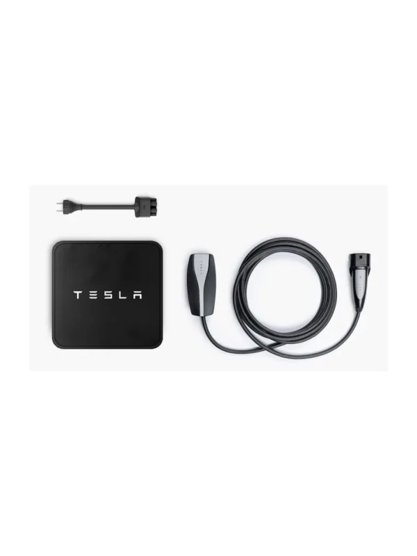 Зарядное устройство Tesla Mobile Connector Gen 2 Type 2, кабель 6 м, до 32 А, адаптер Schuko