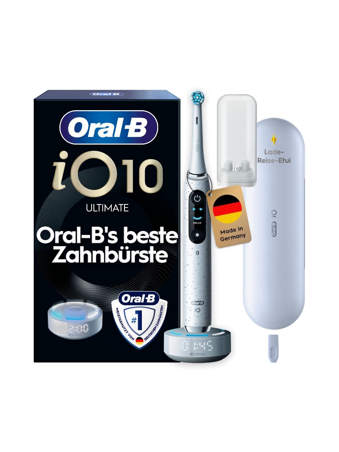 Электрическая зубная щётка Oral-B iO Series 10 Stardust White — фото 1 из 1