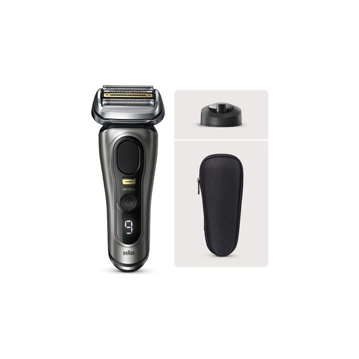 Электробритва Braun Series 9 PRO+ 9515s с зарядной подставкой и футляром