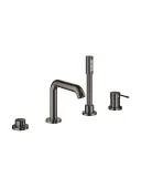 Смеситель для ванны на бортик Grohe Essence New, черный (19578A01)