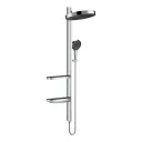 Душевая система Hansgrohe Rainfinity Showerpipe 360 1jet скрытого монтажа, верхний душ 360 мм