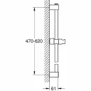 Душевая штанга Grohe Tempesta 27523001 хром