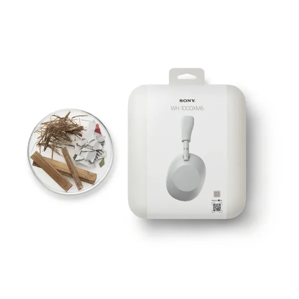 Беспроводные наушники Sony WH-1000XM6, soft white (белый)