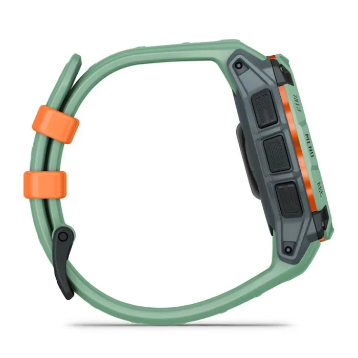 Умные часы Garmin Instinct 3 45мм, Тропический неон с силиконовым ремешком — фото 6 из 10