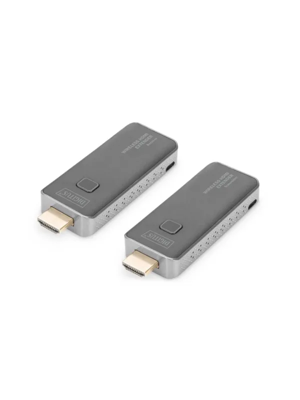 Беспроводной HDMI-удлинитель DIGITUS DS-55318, комплект передатчик и приёмник, дальность до 50 м, Full HD 1080p/60 Гц