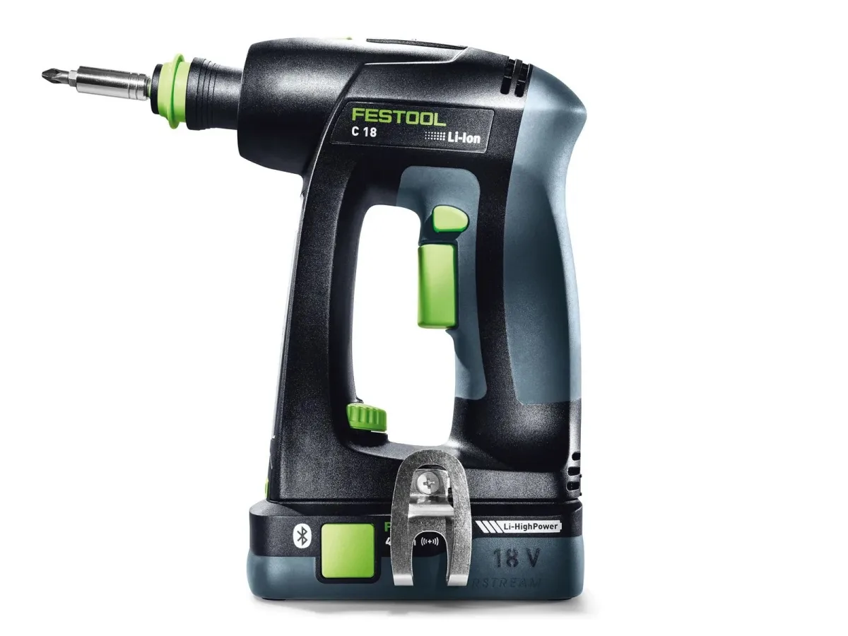 Дрель-шуруповёрт аккумуляторная Festool C 18 Basic-Set, 18 В, 45 Нм, без АКБ и ЗУ, в Systainer³ — фото 11 из 12