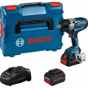 Аккумуляторный ударный гайковерт BOSCH GDS 18V-1050 HC 2x8,0 Ач; L-Boxx 18В 06019J8202