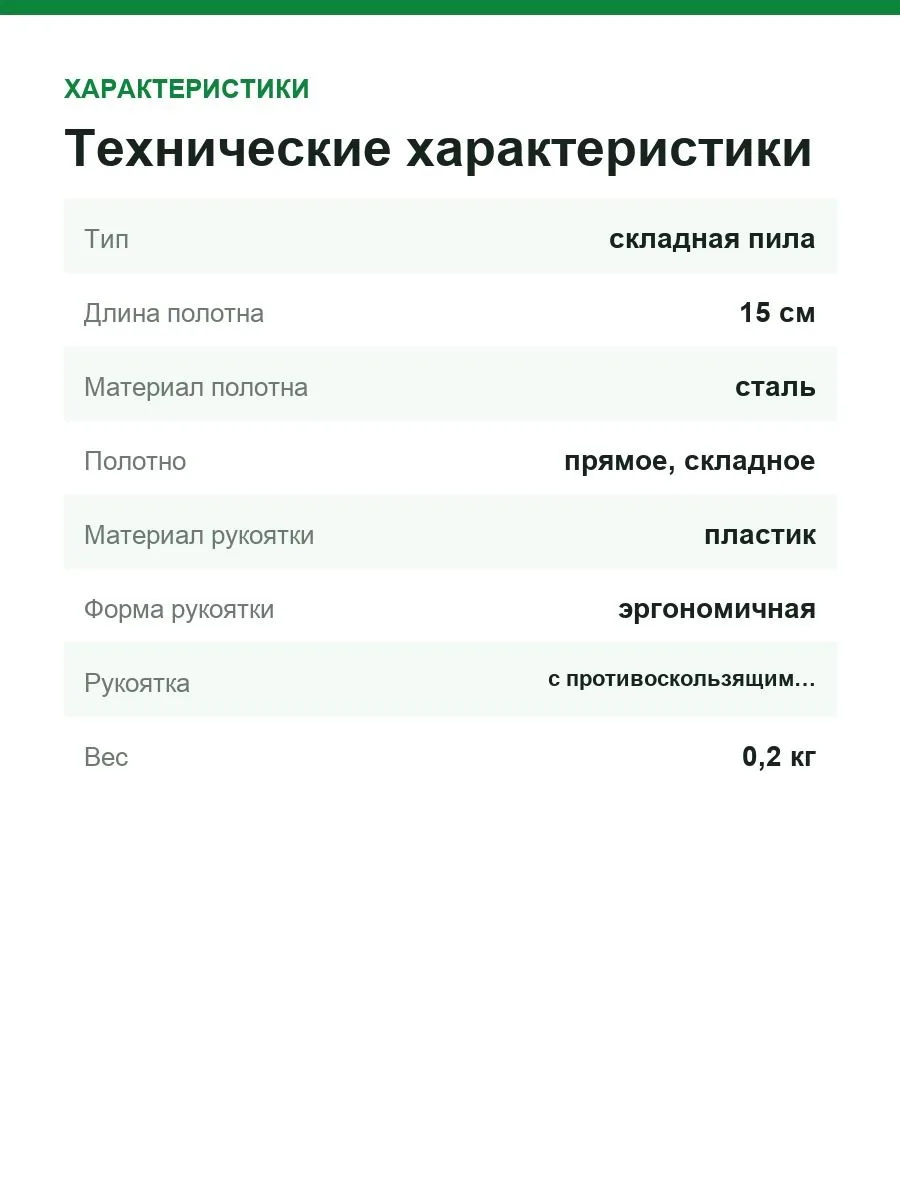 Пила складная Fiskars Pro PowerTooth, полотно 150 мм, 0,2 кг (1062932) — фото 3 из 9