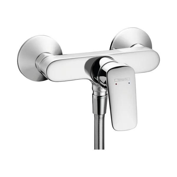 Смеситель для душа Hansgrohe MyCube настенный наружный, керамический картридж, обратный клапан, хром