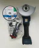 Болгарка BOSCH GWS 18V-125 C 06019N4001, с подсветкой и антивибрационной системой, 125 мм