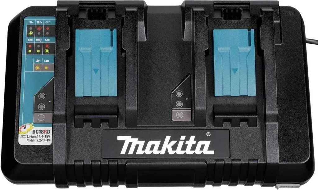 Аккумуляторы Makita 4 x BL1850B и зарядное устройство DC18RD в комплекте + кейс для переноски (197626-8) — фото 2 из 5