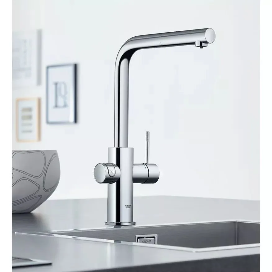 Смеситель для кухни Grohe Blue Professional 31347003, с функцией очистки водопроводной воды — фото 6 из 8