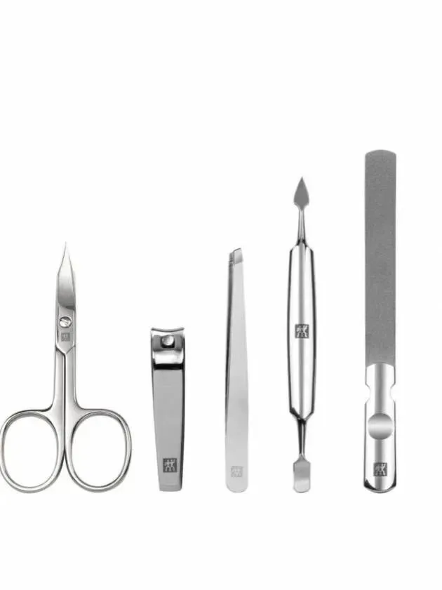 Маникюрный набор Zwilling Classic Inox 5 предметов (97546-003), красный — фото 5 из 11
