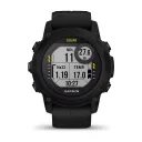 Часы-компьютер для дайвинга Garmin Descent G1 Solar, солнечная зарядка, чёрные, дайвинг (100 м)