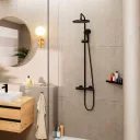 Душевая система с термостатом Hansgrohe Vernis Blend Showerpipe 240 1jet EcoSmart 26428670
