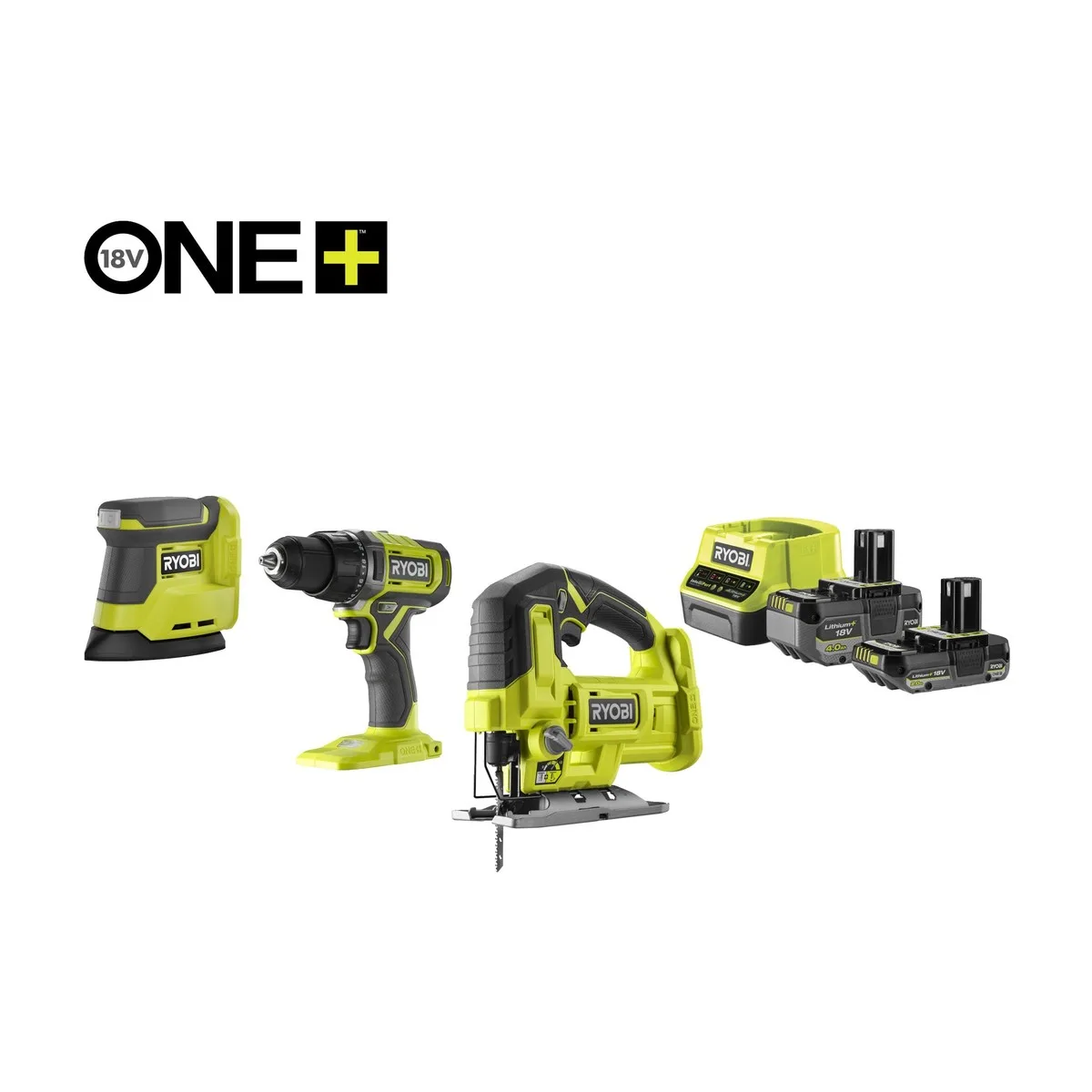 Набор электроинструмента Ryobi ONE+ R18CK3-242G (5133006718)