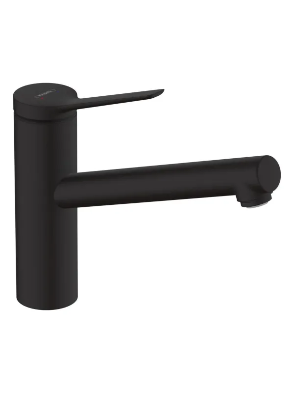 Смеситель для кухонной мойки hansgrohe Zesis M33 150, с поворотным изливом 74802670, матовый черный