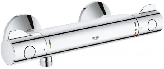 Термостат для душа GROHE Grohtherm 34558000, латунь, встраиваемый, 30,5x8,5х7 см — фото 9 из 9