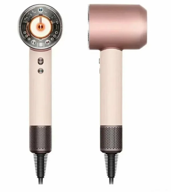 Фен Dyson Supersonic Nural Straight+Wavy, 1600 Вт, керамический розовый/розовое золото (113407-01)