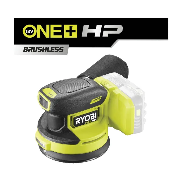 Аккумуляторная эксцентриковая шлифмашина Ryobi RROS18C-0 ONE+ HP 5133006186, без АКБ и ЗУ