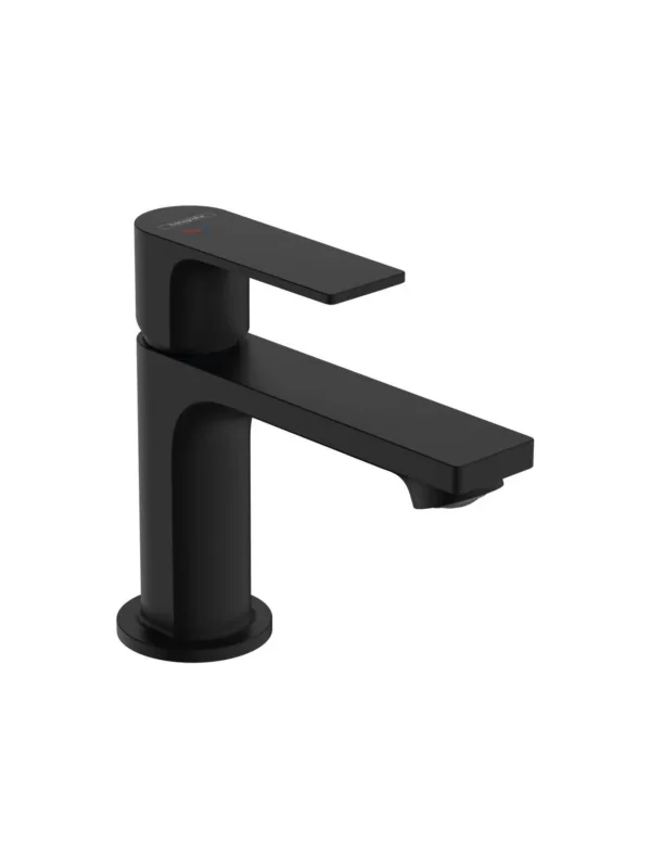 Смеситель для раковины Hansgrohe Rebris E 72587670, черный матовый
