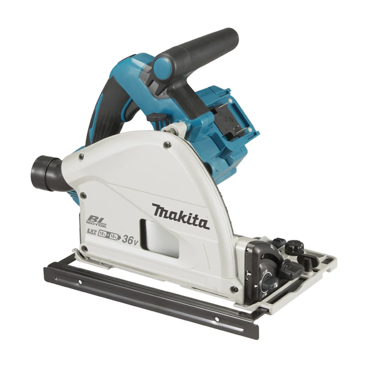 Аккумуляторная дисковая погружная пила Makita DSP600ZJ в кейсе