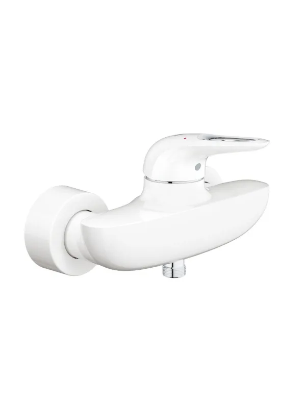 Смеситель для душа GROHE Eurostyle 33590LS3 настенный однорычажный, белый с хромом