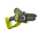 Пила аккумуляторная для обрезки веток Ryobi RY18PSX10A-120, 18 В ONE+, шина 10 см, АКБ 2,0 А·ч и ЗУ