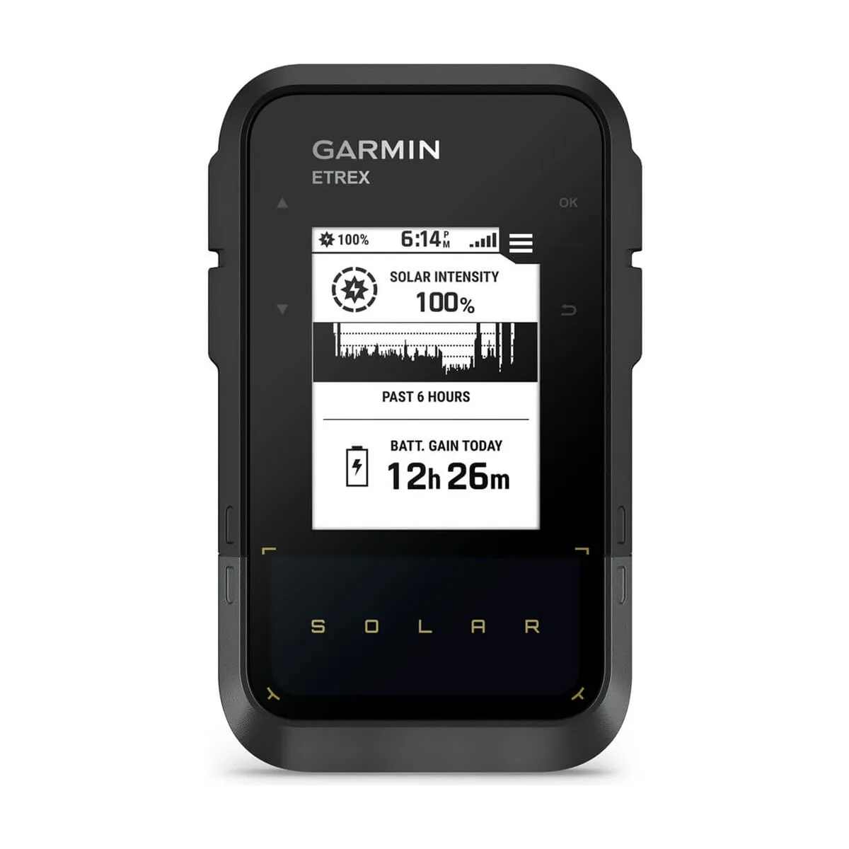 Навигатор Garmin eTrex Solar, GPS, ГЛОНАСС, Галилео (010-02782-00)