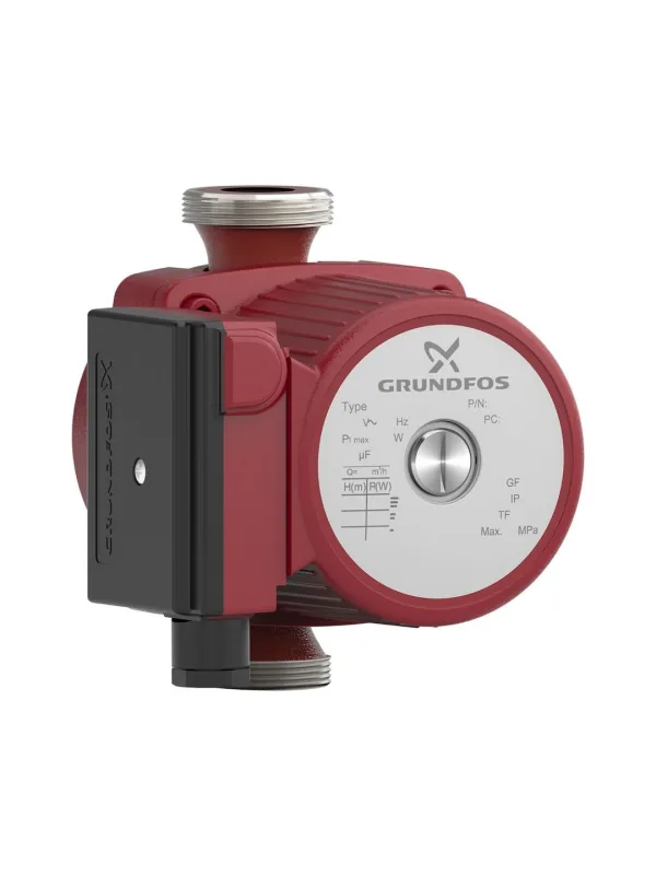 Циркуляционный насос Grundfos UP 20-45 N 150, корпус из нержавеющей стали, напор 4,5 м
