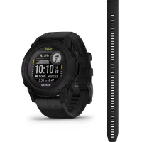Часы-компьютер для дайвинга Garmin Descent G1 Solar, солнечная зарядка, чёрные, дайвинг (100 м)