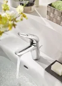 Смеситель для раковины Grohe Eurostyle new с донным клапаном, хром 33558 003 (33558003)