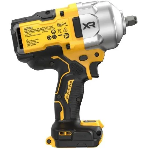 Гайковерт аккумуляторный DeWALT DCF961H2T, с кейсом, 18В, 2 АКБ, крутящий момент 2372Н\м — фото 3 из 6