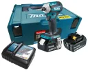 Аккумуляторный ударный винтовёрт Makita DTD172RTJ (18V, 2x5.0Ah, Li-Ion, MakPac)