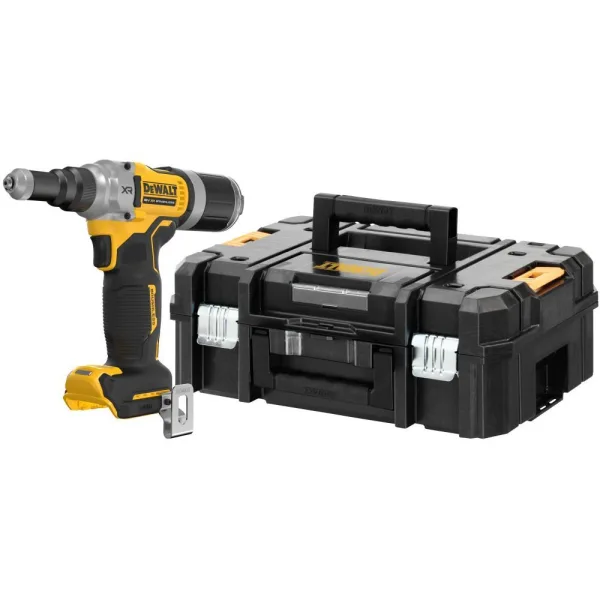 Аккумуляторный заклепочный пистолет DEWALT DCF414NT-XJ, 18 В, в кейсе TSTAK