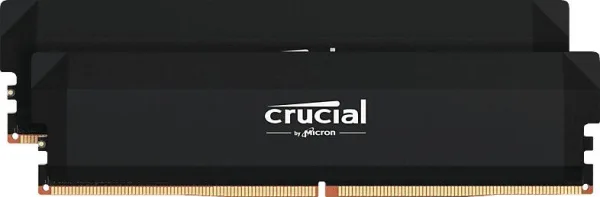 Оперативная память Crucial Pro DDR5-6000 32 ГБ (2×16 ГБ) UDIMM, CL36, XMP 3.0 / EXPO, чёрная