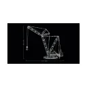 Конструктор Technic Гусеничный кран LR 13000 42146, 2883 деталей